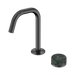 Nero Serenity Progressive Basin Mixer Edge Spout With Verde Alpi Handle - Gun Metal
