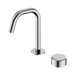 Nero Serenity Progressive Basin Mixer Edge Spout With Metal Handle - Chrome