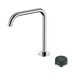 Nero Serenity Progressive Bath/Kitchen Mixer Edge Spout With Verde Alpi Handle - Chrome