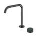 Nero Serenity Progressive Bath/Kitchen Mixer Edge Spout With Verde Alpi Handle - Gun Metal