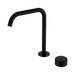 Nero Serenity Progressive Bath/Kitchen Mixer Edge Spout With Metal Handle - Matte Black