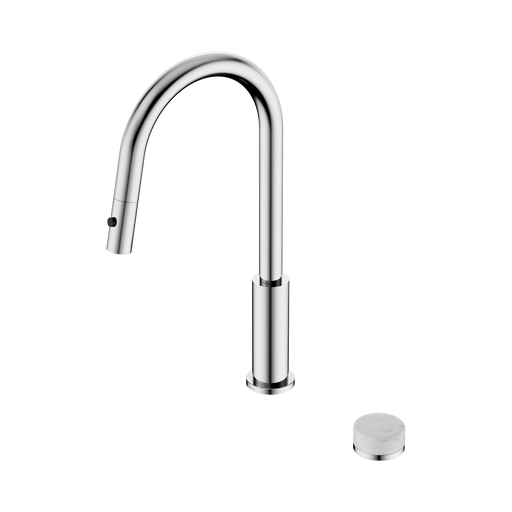 Nero Serenity Progressive Pull Out Kitchen Set With Carrara Handle - Chrome