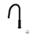 Nero Serenity Progressive Pull Out Kitchen Set With Arabescato Corchia Handle - Matte Black