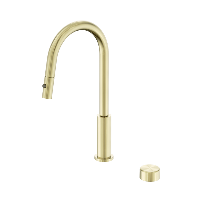 Nero Serenity Progressive Pull Out Kitchen Set With Metal Handle - Brushed Gold