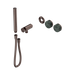 Nero Serenity Progressive Shower System With Verde Alpi Handle And Slim Shower Trim Kit Only - Brushed Bronze