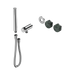 Nero Serenity Progressive Shower System With Verde Alpi Handle And Slim Shower Trim Kit Only - Chrome