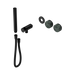 Nero Serenity Progressive Shower System With Verde Alpi Handle And Slim Shower Trim Kit Only - Matte Black