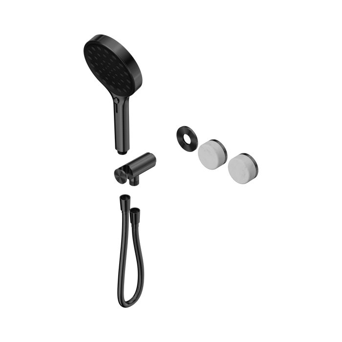 Nero Serenity Progressive Shower System With Carrara Handle And Serenity Hand Shower Trim Kit Only - Gun Metal
