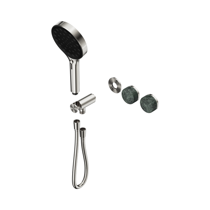 Nero Serenity Progressive Shower System With Verde Alpi Handle And Serenity Hand Shower Trim Kit Only - Brushed Nickel