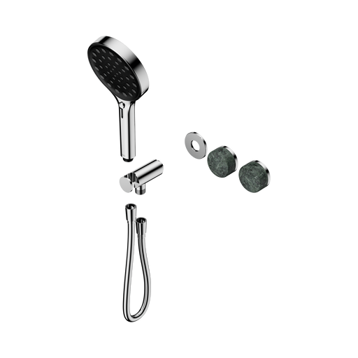 Nero Serenity Progressive Shower System With Verde Alpi Handle And Serenity Hand Shower Trim Kit Only - Chrome