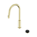 Nero Serenity Progressive Pull Out kitchen Set With Marquina Black Handle - Brushed Gold