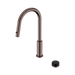 Nero Serenity Progressive Pull Out kitchen Set With Marquina Black Handle - Brushed Bronze