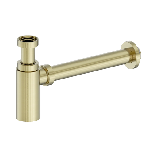 Nero 40mm Round Bottle Trap II - Brushed Gold