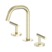 Nero Mecca Lever Basin Set Edge Spout - Brushed Gold