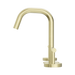Nero 25D001BG Mecca Basin Set Edge Spout Brushed Gold image 2 | SKU: 25D001BG