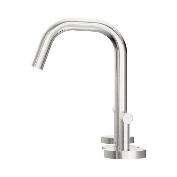 Nero 25D001BN Mecca Basin Set Edge Spout Brushed Nickel image 2 | SKU: 25D001BN