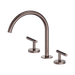 Nero Mecca Lever Bath/Kitchen Set Arc Spout - Brushed Bronze