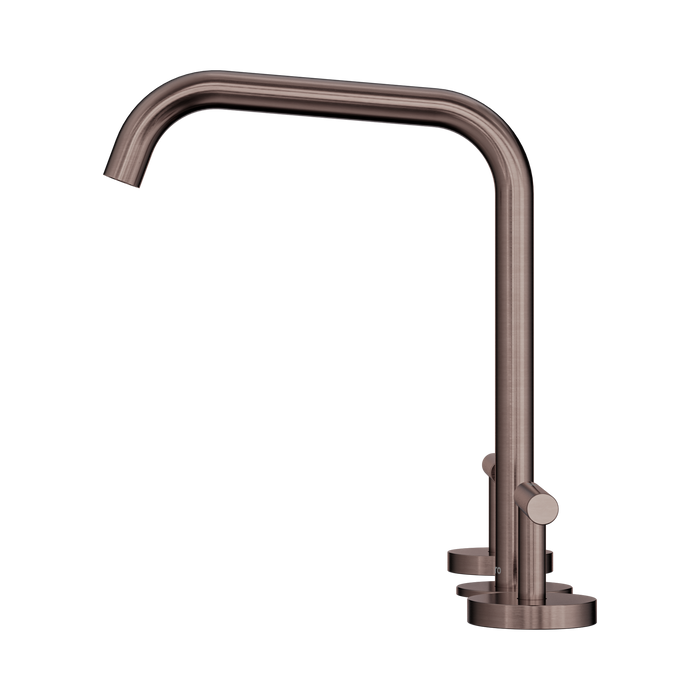 Nero 25D005BZ Mecca Bath Kitchen Set Edge Spout Brushed Bronze image 2 | SKU: 25D005BZ
