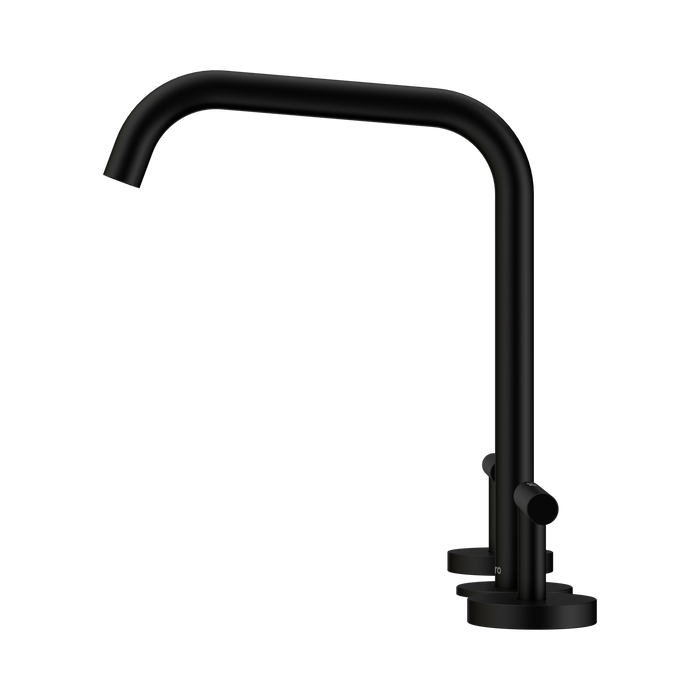 Nero 25D005MB Mecca Bath Kitchen Set Edge Spout Matte Black image 2 | SKU: 25D005MB