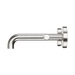 Nero 25D006BN Mecca Wall Basin Bath Set 160mm Spout Brushed Nickel image 2 | SKU: 25D006BN
