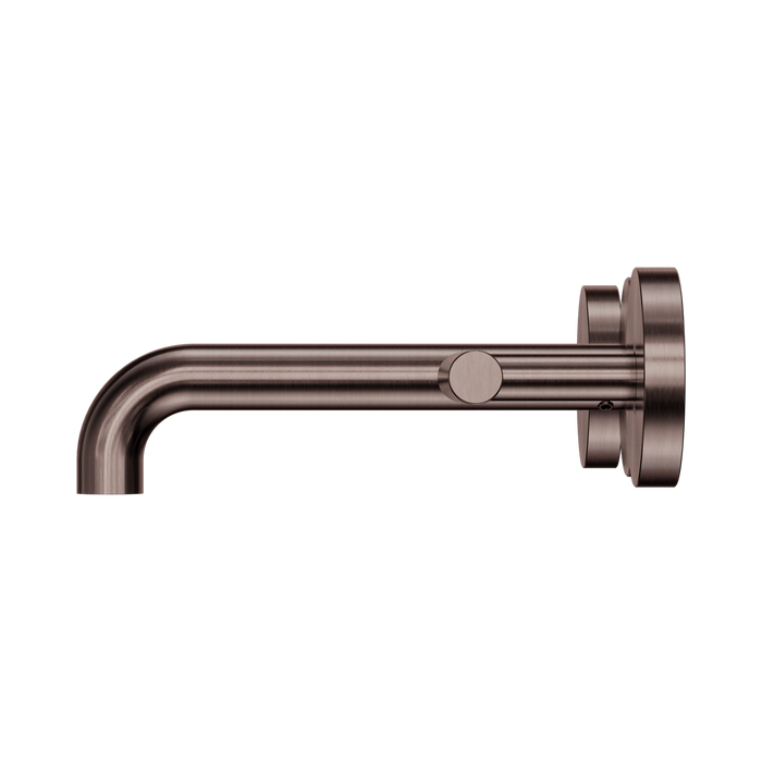 Nero 25D006BZ Mecca Wall Basin Bath Set 160mm Spout Brushed Bronze image 2 | SKU: 25D006BZ