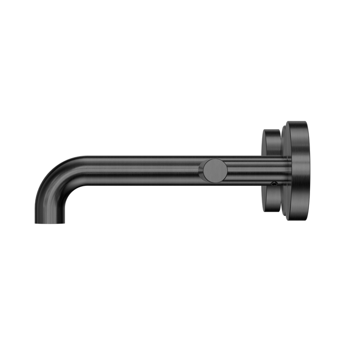 Nero 25D006GM Mecca Wall Basin Bath Set 160mm Spout Gun Metal image 2 | SKU: 25D006GM