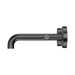Nero 25D006GM Mecca Wall Basin Bath Set 160mm Spout Gun Metal image 2 | SKU: 25D006GM