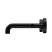 Nero 25D006MB Mecca Wall Basin Bath Set 160mm Spout Matte Black image 2 | SKU: 25D006MB
