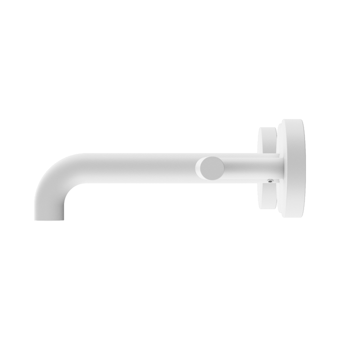 Nero 25D006MW Mecca Wall Basin Bath Set 160mm Spout Matte White image 2 | SKU: 25D006MW