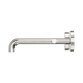 Nero 25D007BN Mecca Wall Basin Bath Set 185mm Spout Brushed Nickel image 2 | SKU: 25D007BN