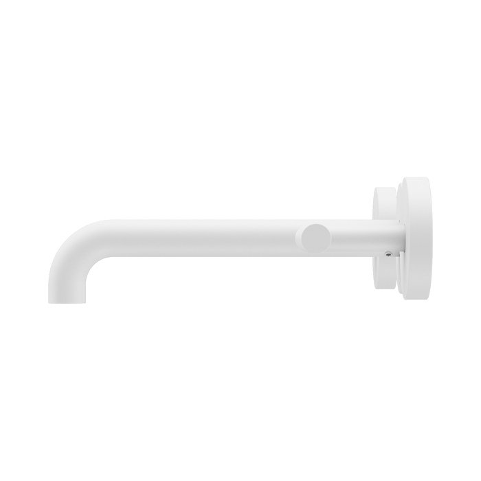Nero 25D007MW Mecca Wall Basin Bath Set 185mm Spout Matte White image 2 | SKU: 25D007MW