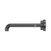 Nero 25D008GM Mecca Wall Basin Bath Set 220mm Spout Gun Metal image 2 | SKU: 25D008GM