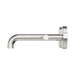 Nero 25D009BN Mecca Wall Basin Bath Set 160mm Offset Spout Brushed Nickel image 2 | SKU: 25D009BN