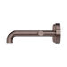 Nero 25D009BZ Mecca Wall Basin Bath Set 160mm Offset Spout Brushed Bronze image 2 | SKU: 25D009BZ