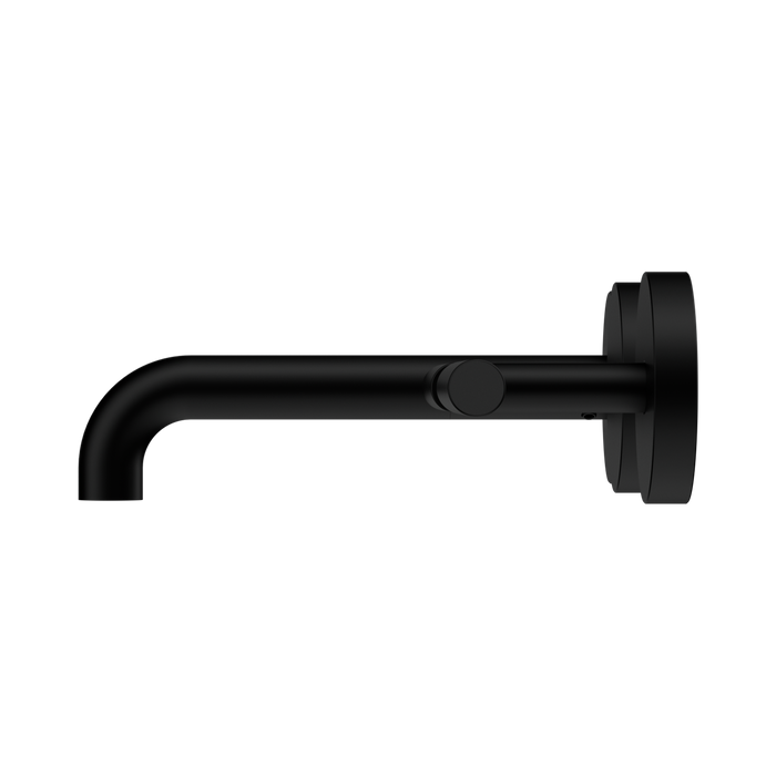 Nero 25D009MB Mecca Wall Basin Bath Set 160mm Offset Spout Matte Black image 2 | SKU: 25D009MB