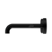 Nero 25D009MB Mecca Wall Basin Bath Set 160mm Offset Spout Matte Black image 2 | SKU: 25D009MB