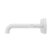 Nero 25D009MW Mecca Wall Basin Bath Set 160mm Offset Spout Matte White image 2 | SKU: 25D009MW