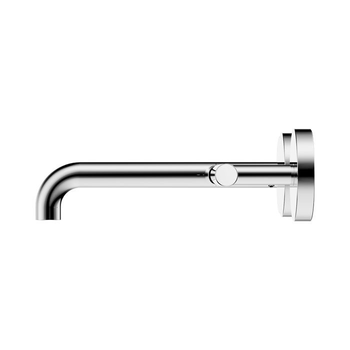 Nero 25D010CH Mecca Wall Basin Bath Set 185mm Offset Spout Chrome image 2 | SKU: 25D010CH