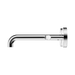 Nero 25D010CH Mecca Wall Basin Bath Set 185mm Offset Spout Chrome image 2 | SKU: 25D010CH