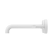 Nero 25D010MW Mecca Wall Basin Bath Set 185mm Offset Spout Matte White image 2 | SKU: 25D010MW