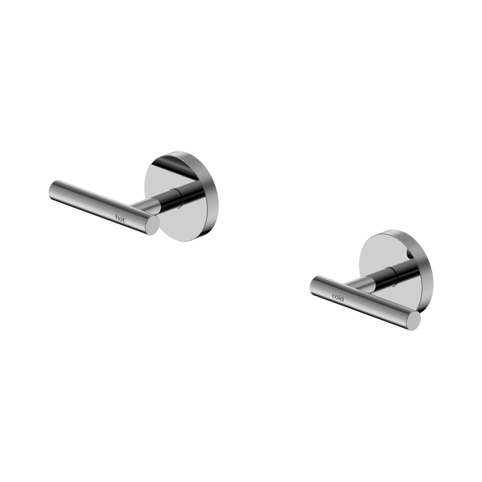 Nero Mecca Lever Wall Top Assemblies - Chrome