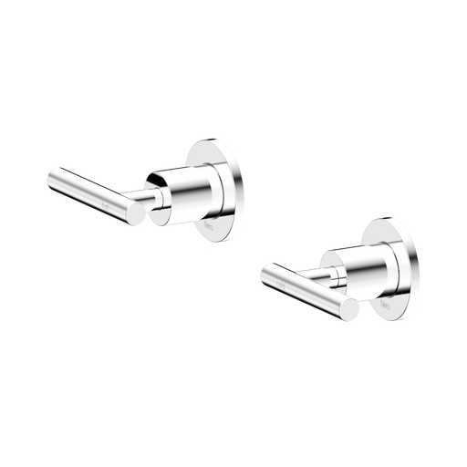 Nero Mecca Lever Wall Top Assemblies - Shallow Fit - Chrome
