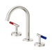 Nero Mecca Care Lever Basin Set Arc Spout - Brushed Nickel