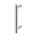 Nero Mecca Pull Handle 130mm - Chrome