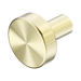 Nero Mecca Cabinet Knob – Ø26 - Brushed Gold