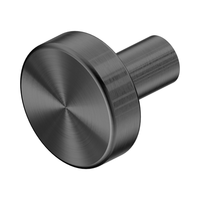 Nero Mecca Cabinet Knob – Ø26 - Gun Metal