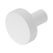 Nero Mecca Cabinet Knob – Ø26 - Matte White