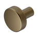 Nero Mecca Cabinet Knob – Ø26 - Tumbled Antique Brass