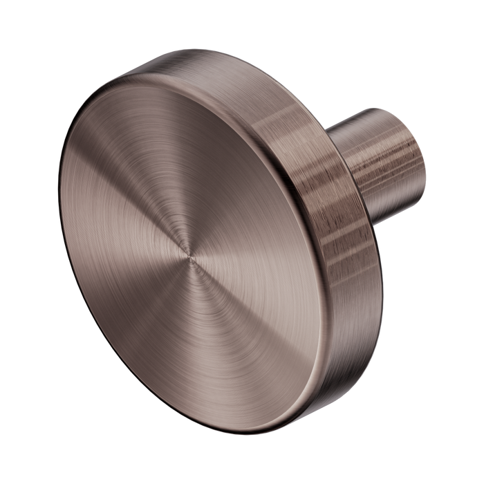 Nero Mecca Cabinet Knob – Ø36 - Brushed Bronze