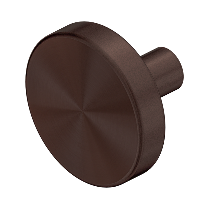 Nero Mecca Cabinet Knob – Ø36 - Rome Bronze